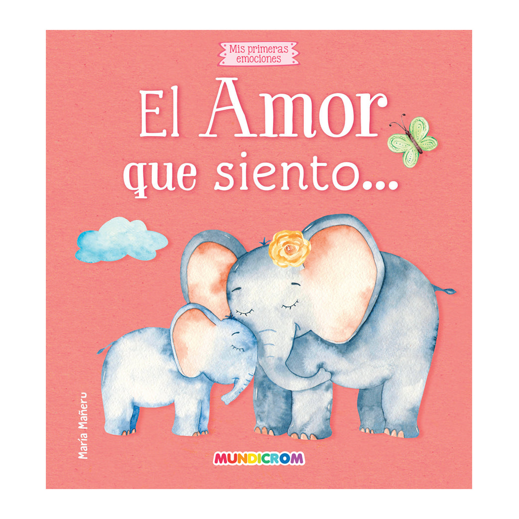 Libro de bebé Mis primeras aventuras - Elefante Rosado